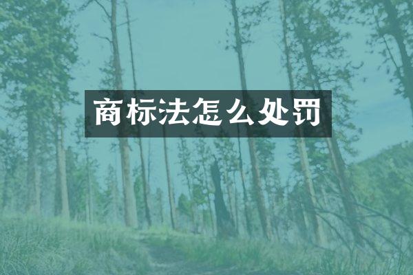 商标法怎么处罚