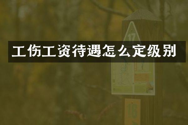 工伤工资待遇怎么定级别