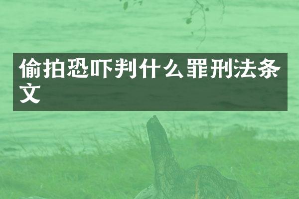 恐吓判什么罪刑法条文