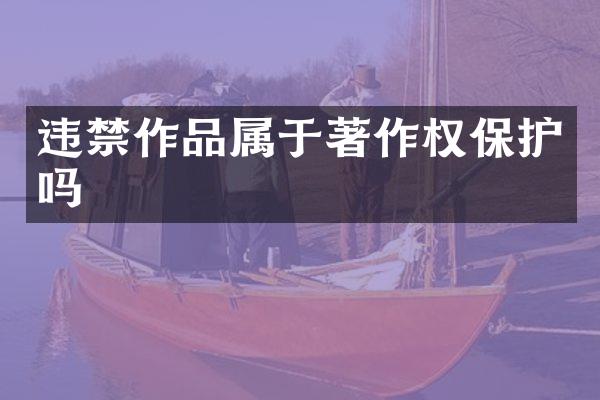违禁作品属于著作权保护吗