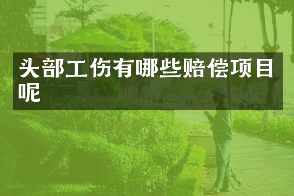 头部工伤有哪些赔偿项目呢