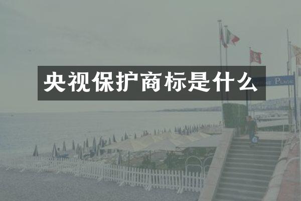央视保护商标是什么