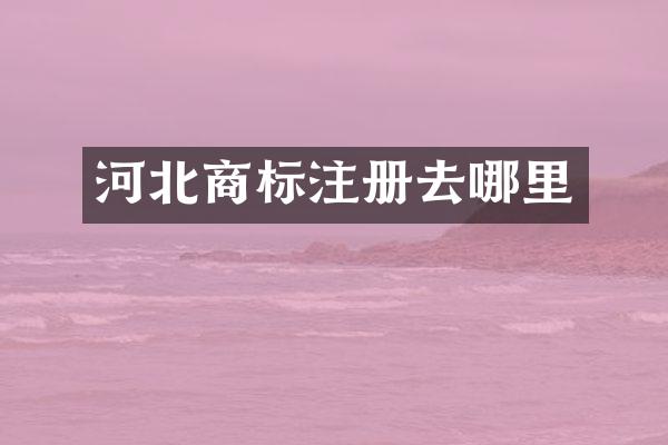 河北商标注册去哪里