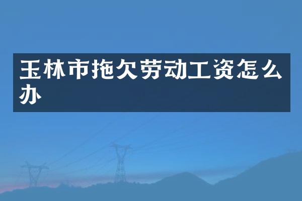 玉林市拖欠劳动工资怎么办