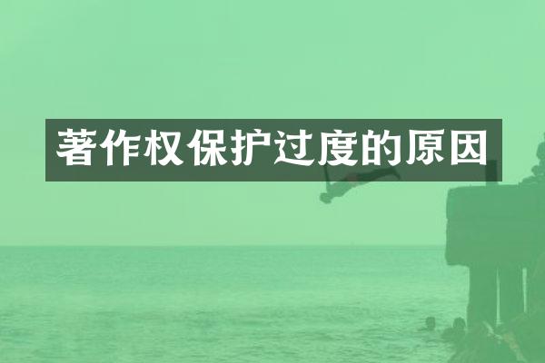 著作权保护过度的原因