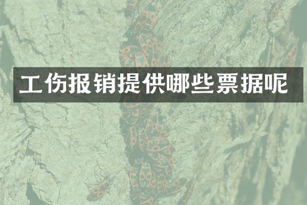 工伤报销提供哪些票据呢