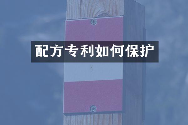 专利如何保护