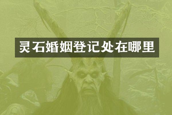 灵石婚姻登记处在哪里