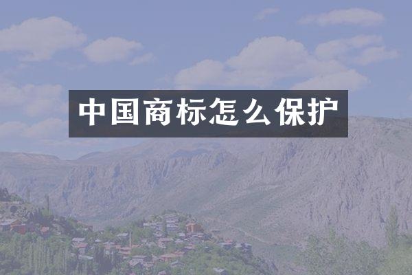 中国商标怎么保护