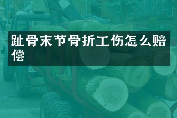 趾骨末节骨折工伤怎么赔偿
