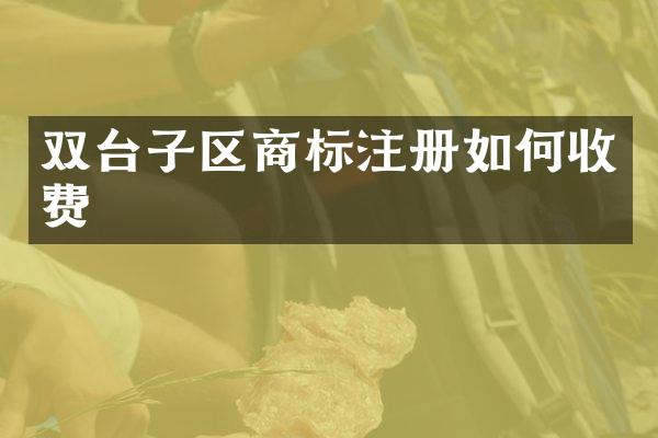 双台子区商标注册如何收费