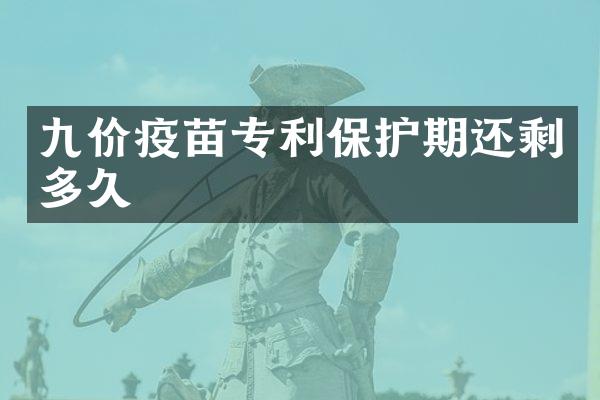 九价疫苗专利保护期还剩多久