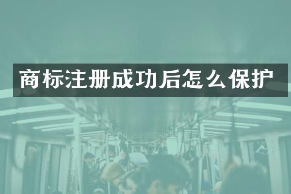 商标注册成功后怎么保护