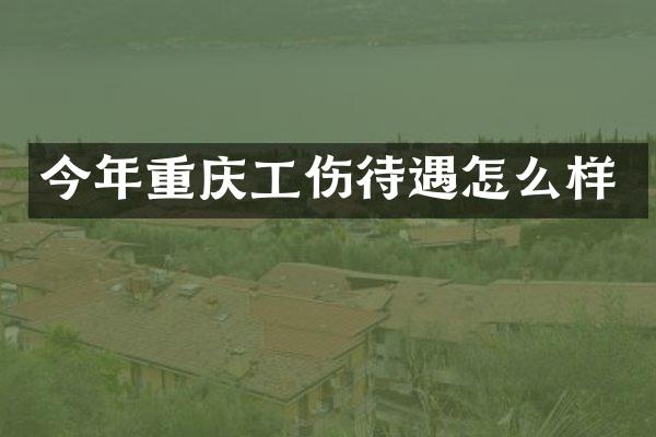 今年重庆工伤待遇怎么样