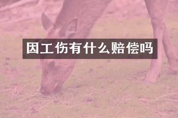 因工伤有什么赔偿吗