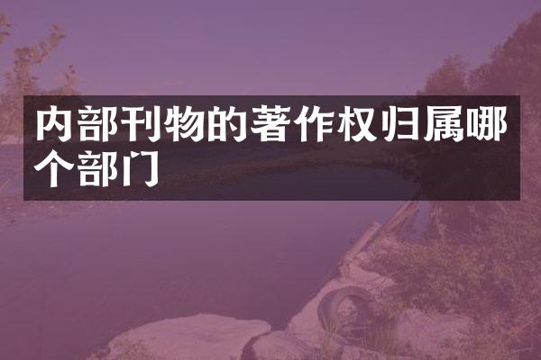 内部刊物的著作权归属哪个部门