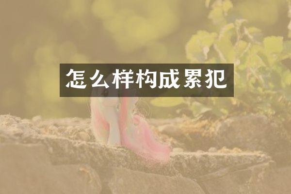 怎么样构成