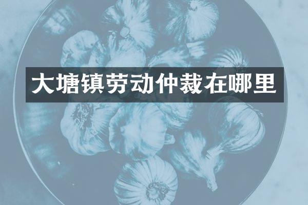 大塘镇劳动仲裁在哪里
