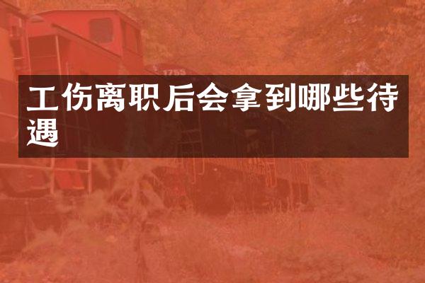 工伤离职后会拿到哪些待遇