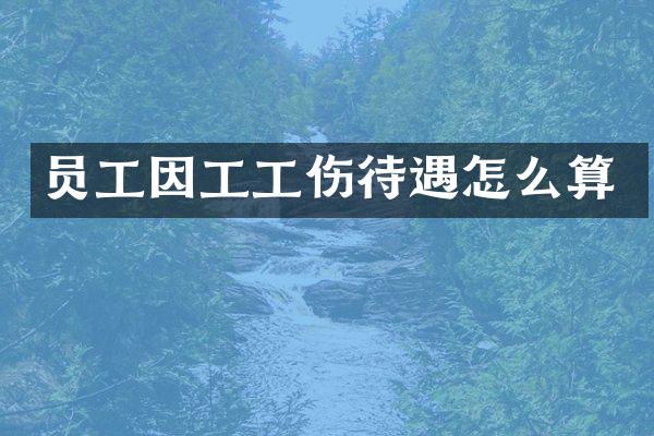 员工因工工伤待遇怎么算