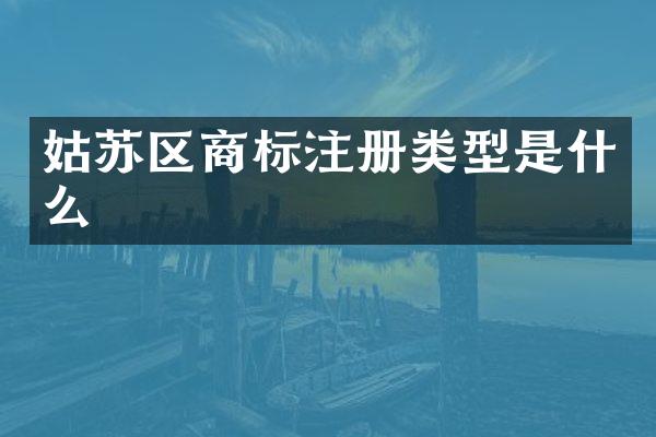 姑苏区商标注册类型是什么