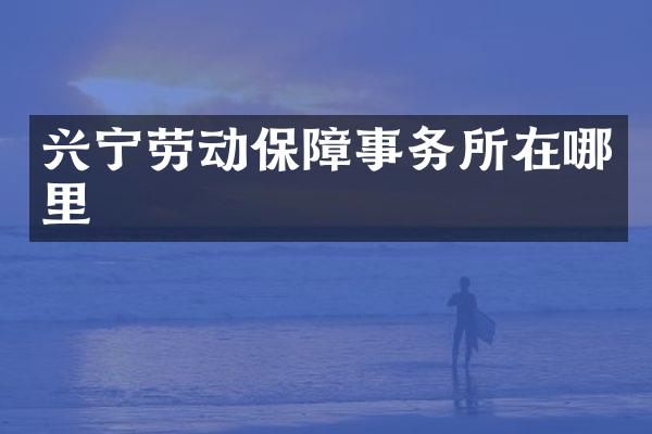 兴宁劳动保障事务所在哪里